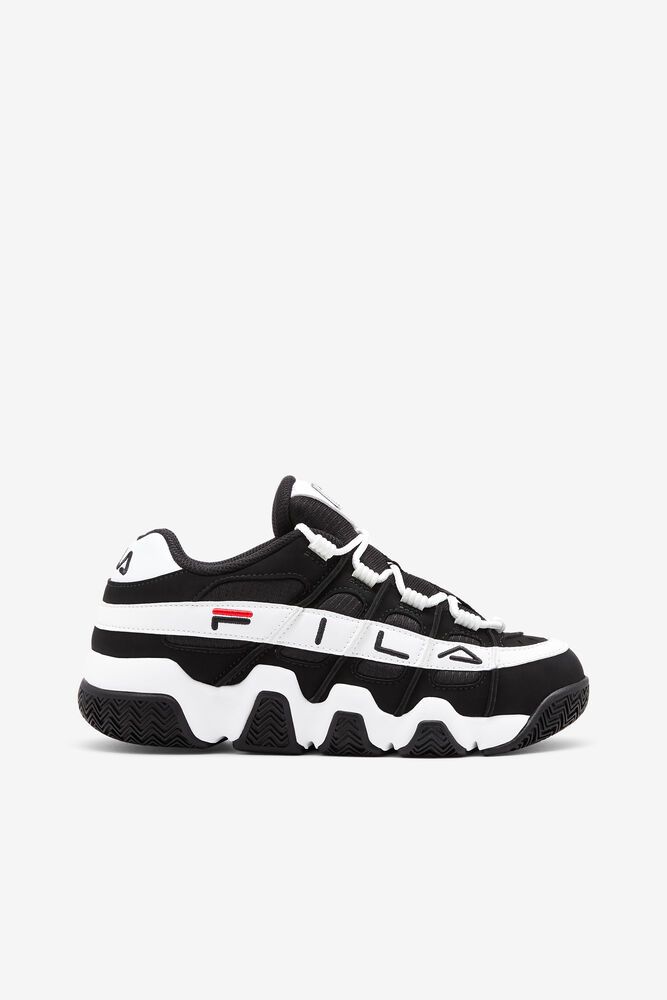 Fila Uproot Trainers Black/White - Womens - 06428FVLN